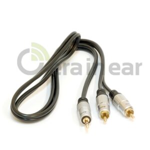 Кабель Pro Audio HQ OFC 3,5mm Stereo Jack to 2 RCA 0,5m